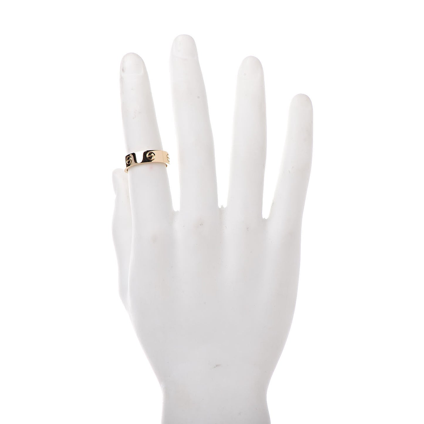 18K Yellow Gold 5.5mm LOVE Ring 60 9