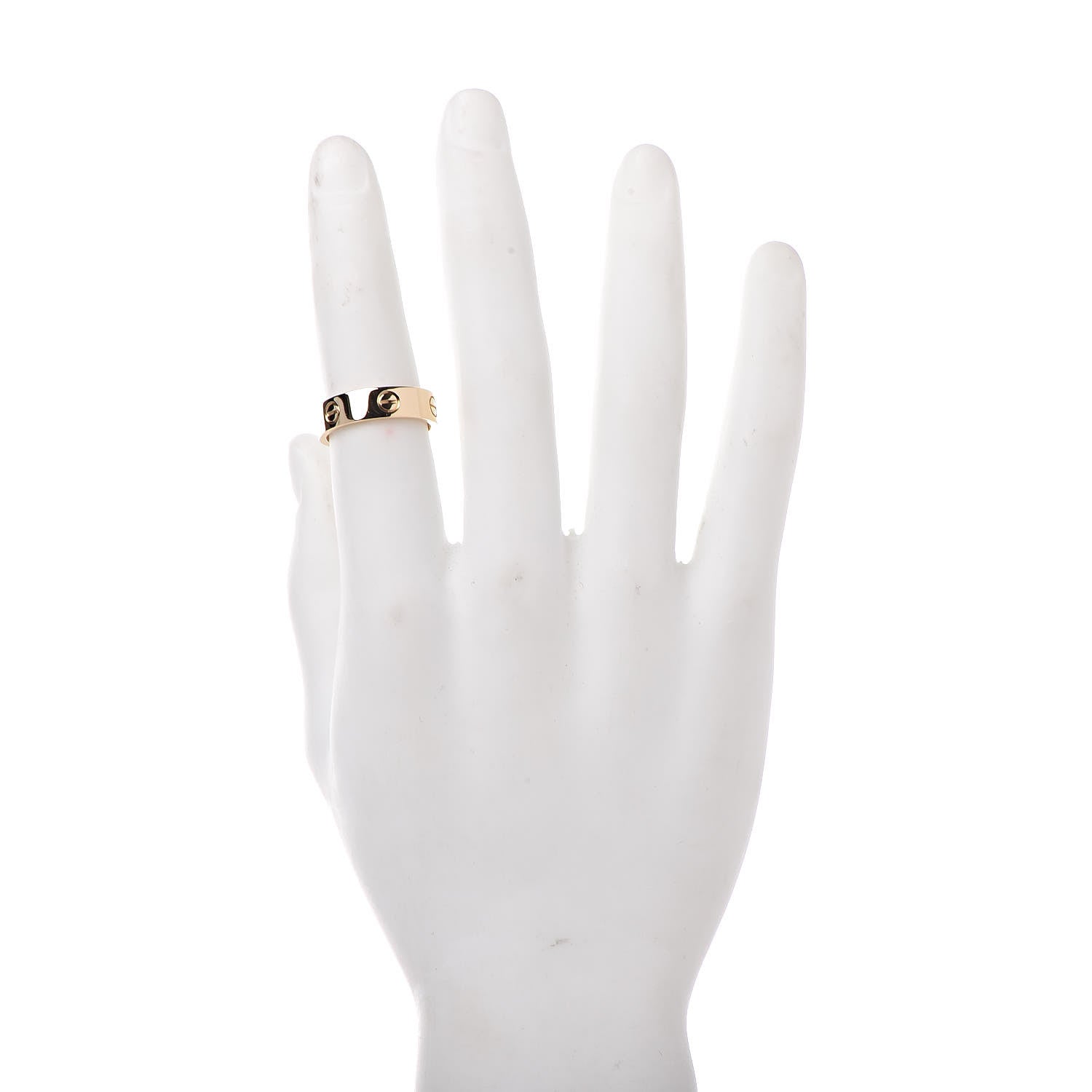 Cartier 18K Yellow Gold 5.5mm LOVE Ring 60 9 2 of 5