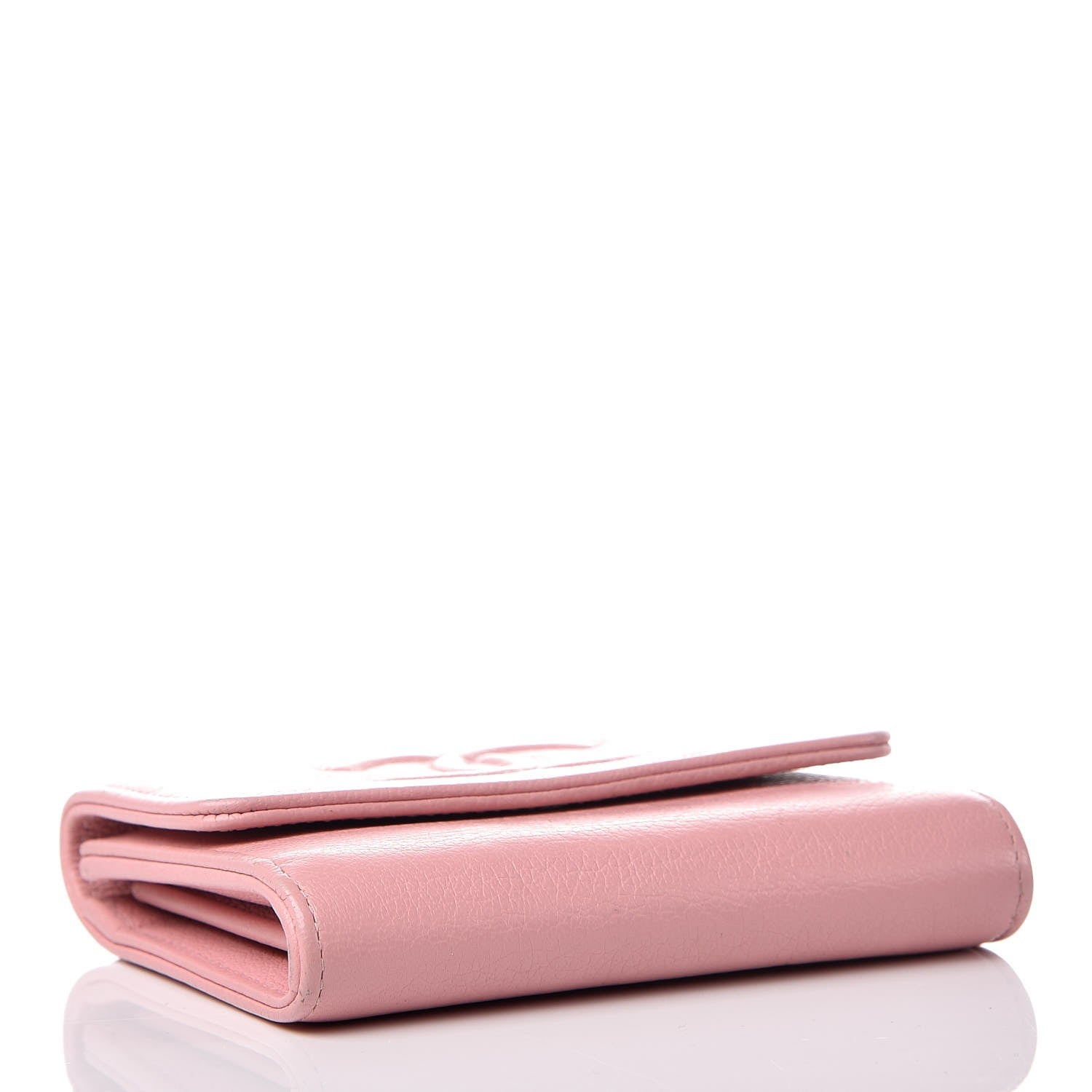 Chanel Calfskin CC Timeless Card Holder Pink 4 of 8