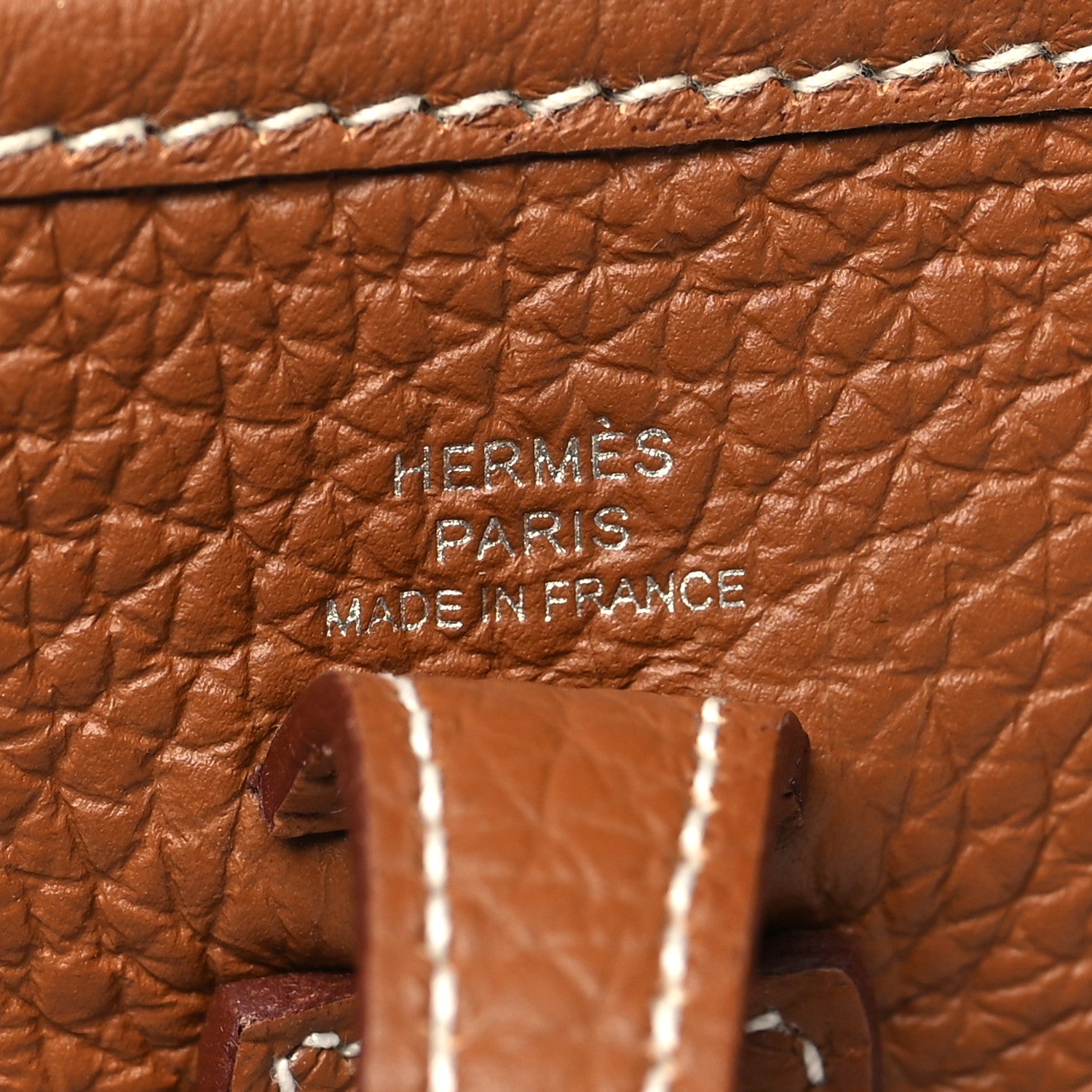 Hermes Taurillon Clemence Evelyne TPM Gold 6 of 11