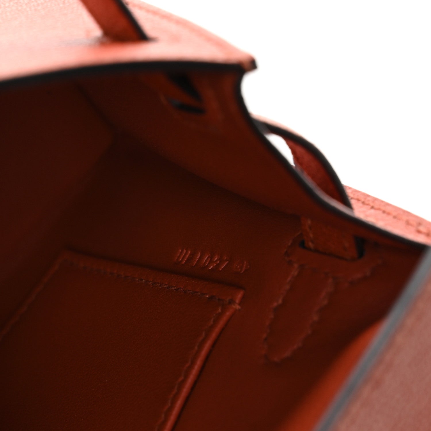 Hermes Chevre Mysore Mini Kelly Sellier 20 Cuivre Rose Mexico 7 of 11