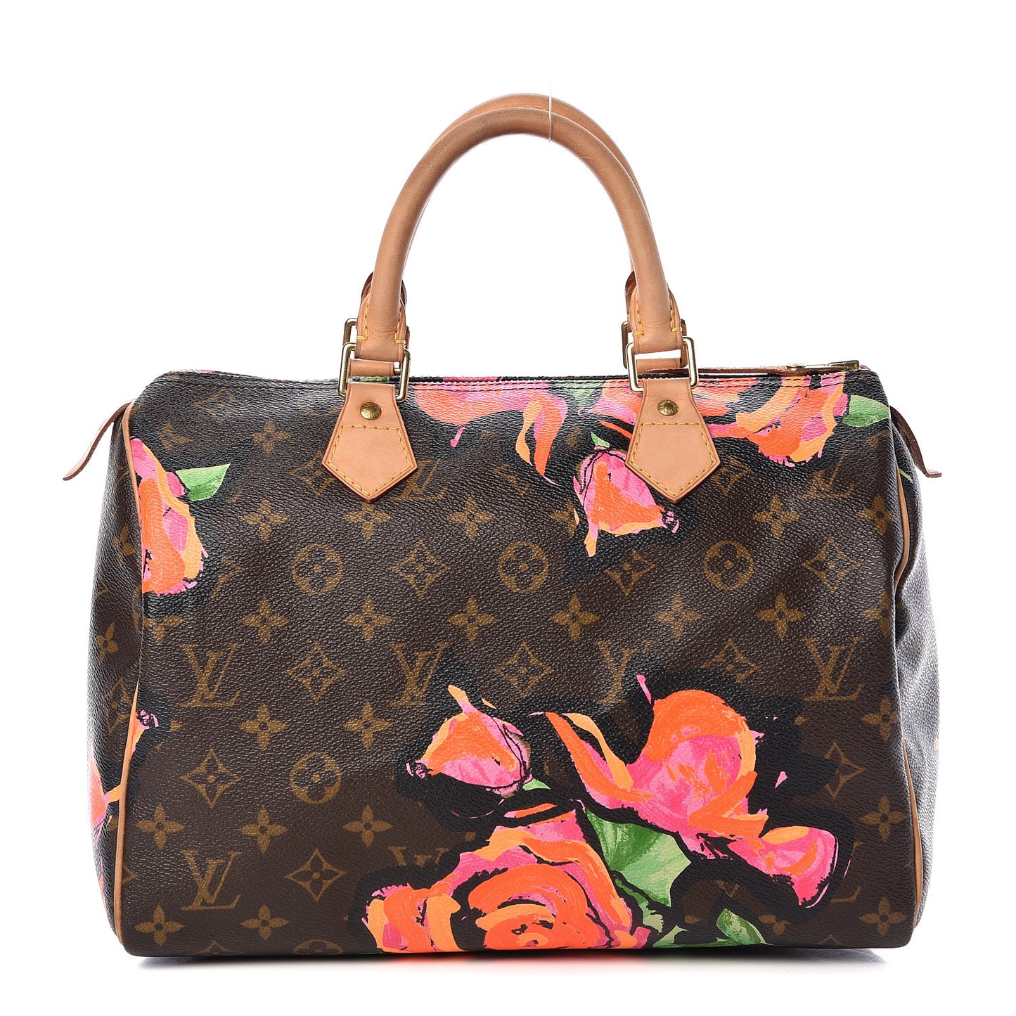 Monogram Roses Speedy 30