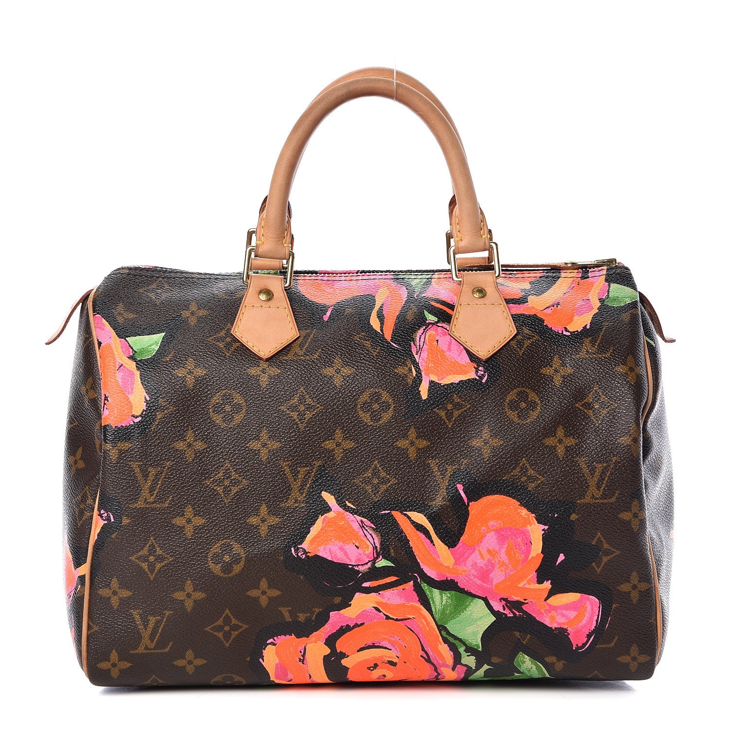 Louis Vuitton Monogram Roses Speedy 30 1 of 14