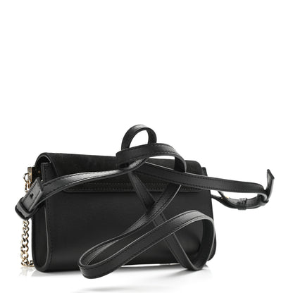 Chloe Suede Calfskin Small Faye Shoulder Bag Black 3 of 11