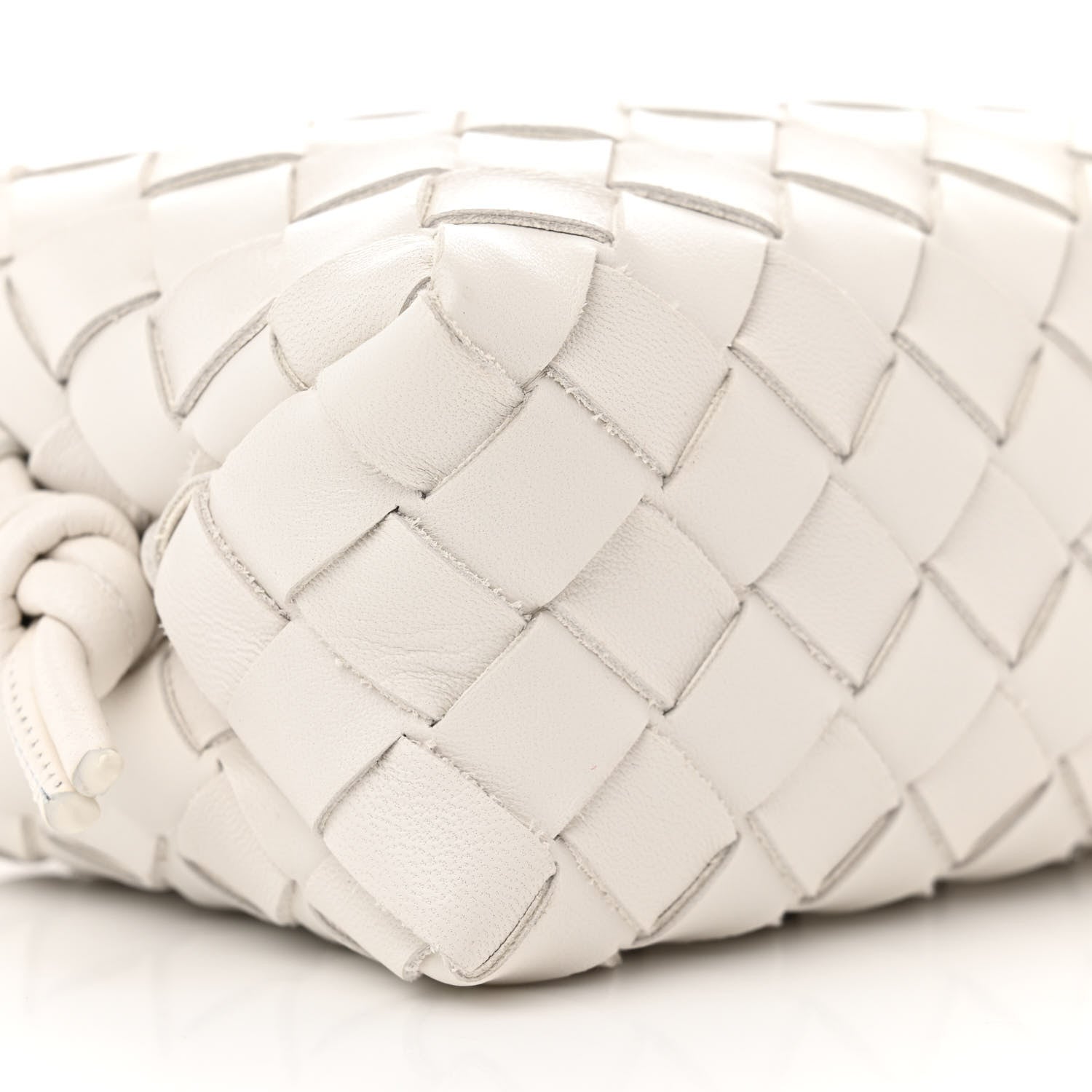 Bottega Veneta Nappa Intrecciato Mini Loop Camera Bag White 7 of 8