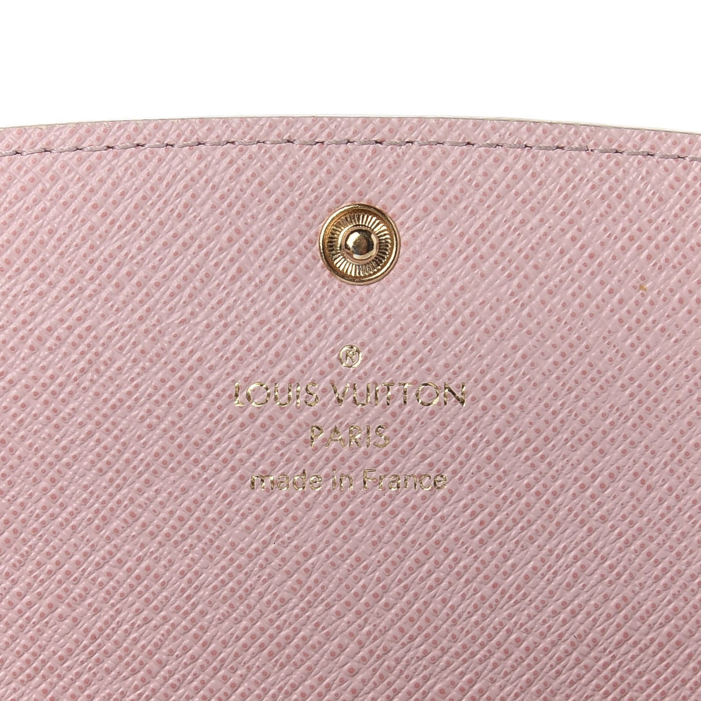 Damier Azur Emilie Wallet Rose Ballerine
