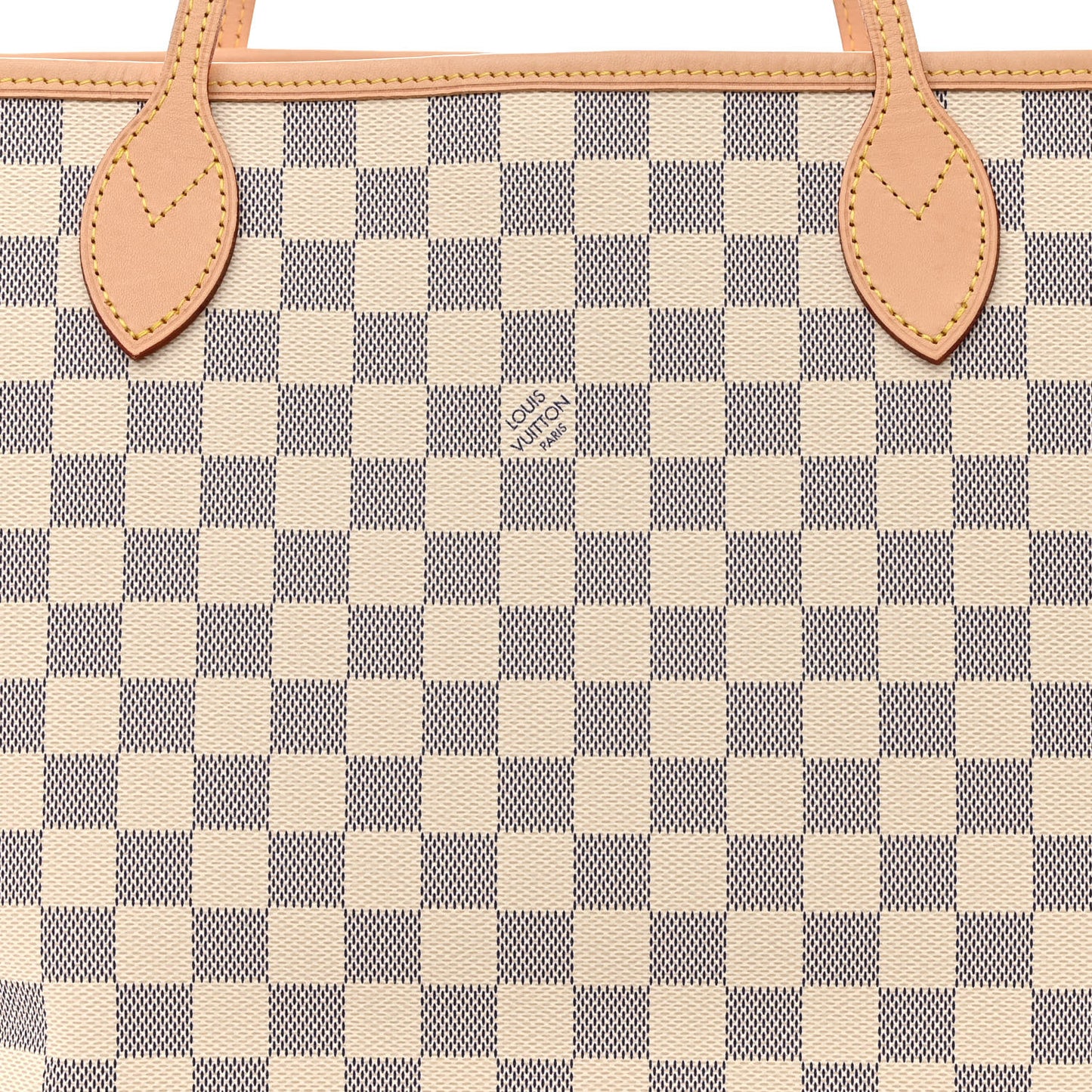 Damier Azur Neo Neverfull MM Rose Ballerine