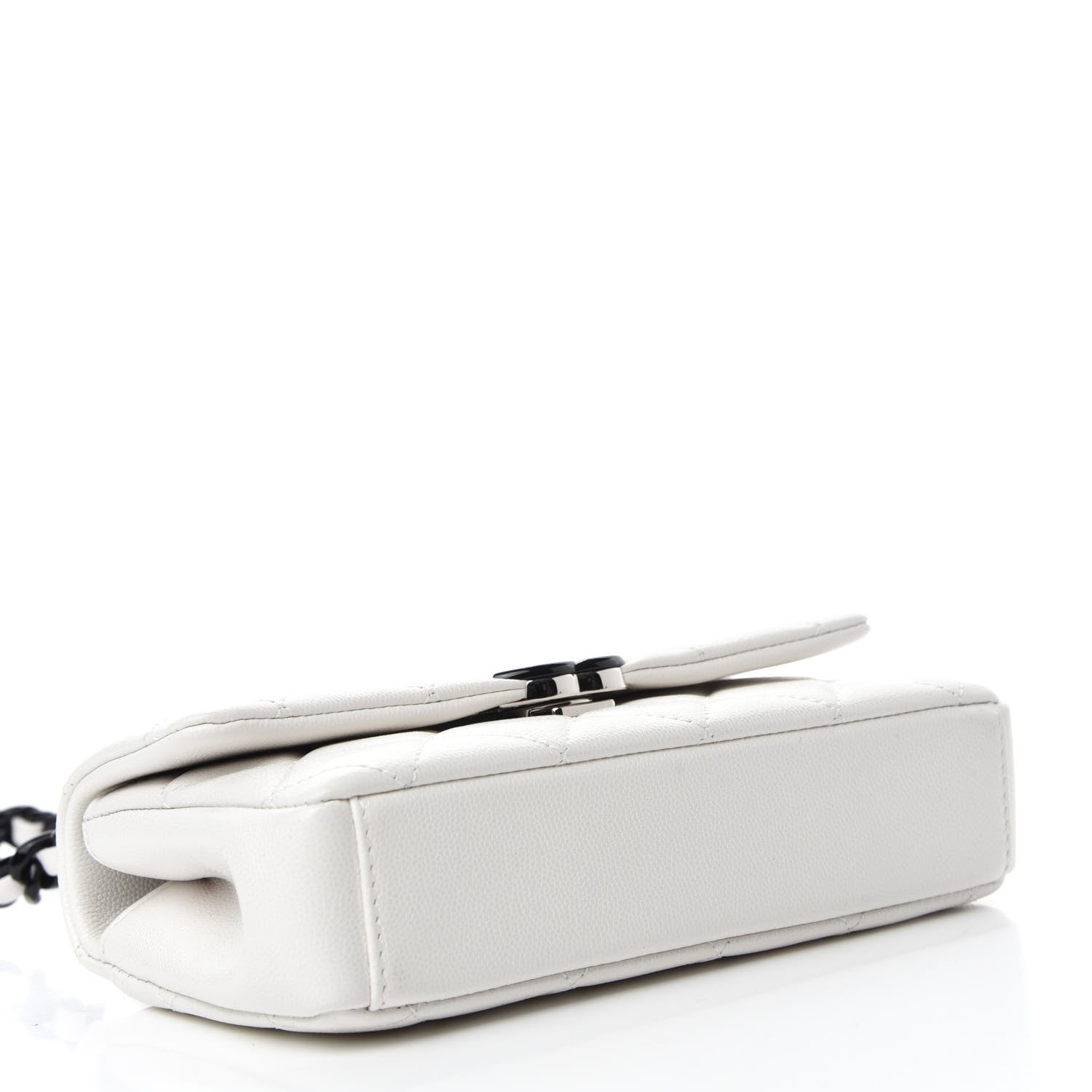 Chanel Caviar Quilted My Everything Small Flap White Black 4 of 11