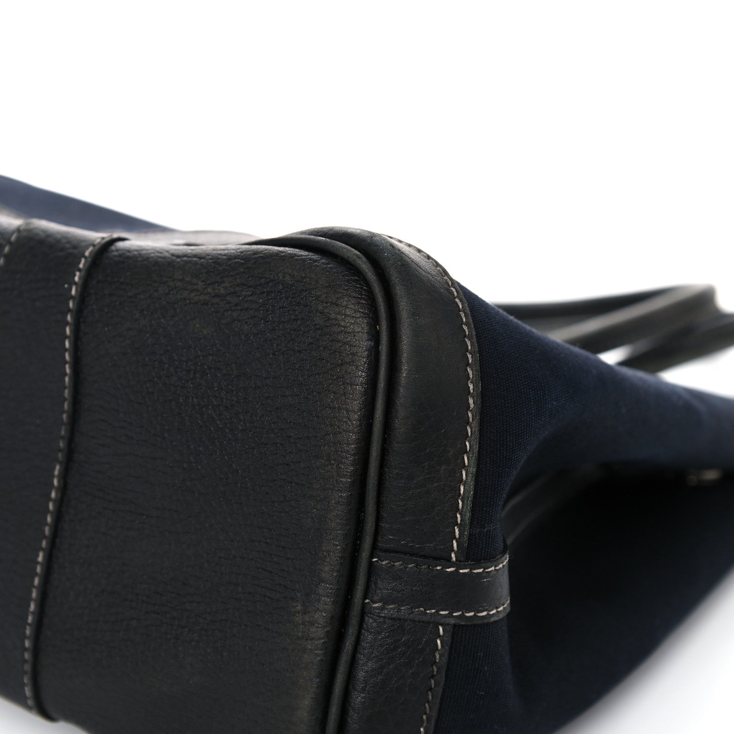 Hermes Toile Buffle Skipper Garden Party 30 TPM Black Bleu Marine 7 of 29