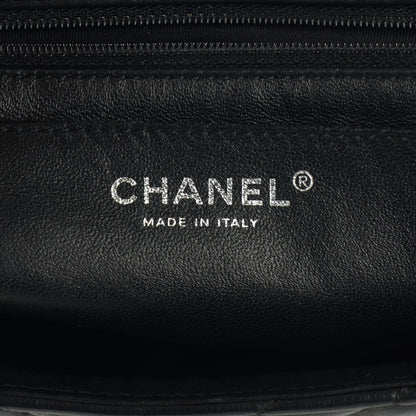 Chanel Lambskin Chevron Quilted Maxi Flap Black 6 of 8