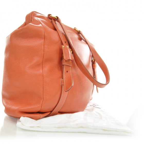 Nappa New Look Tote Corallo