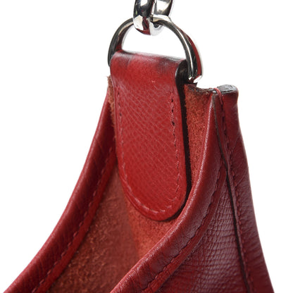 Hermes Epsom Evelyne III GM Rouge Casaque 10 of 13