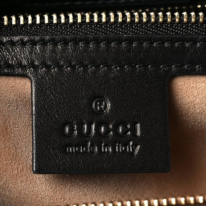 Gucci Calfskin Large Sylvie Top Handle Tote Black 6 of 9