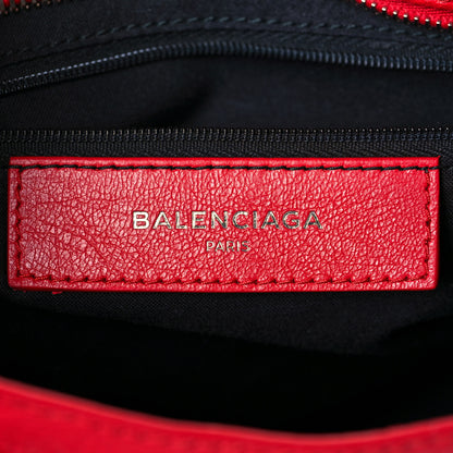 Balenciaga Agneau Giant 12 Silver Hardware S City Rouge Cardinal 6 of 12