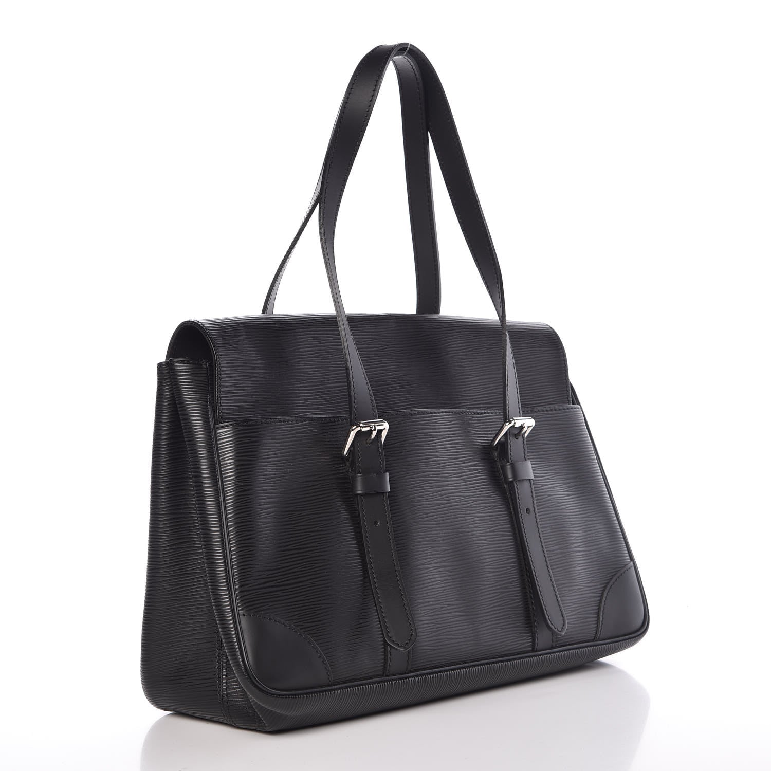 Louis Vuitton Epi Segur MM Black 3 of 14