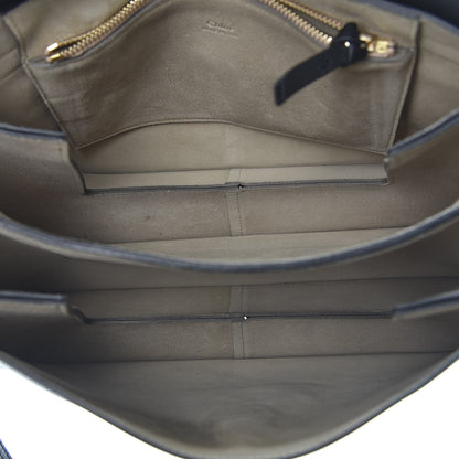 Chloe Suede Calfskin Medium Faye Shoulder Bag Black 4 of 18
