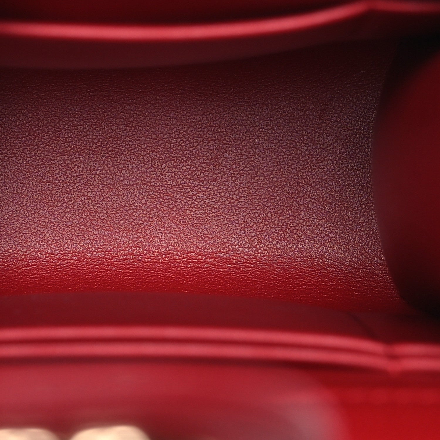 Chanel Caviar Quilted Classic Phone Holder Red 5 of 13