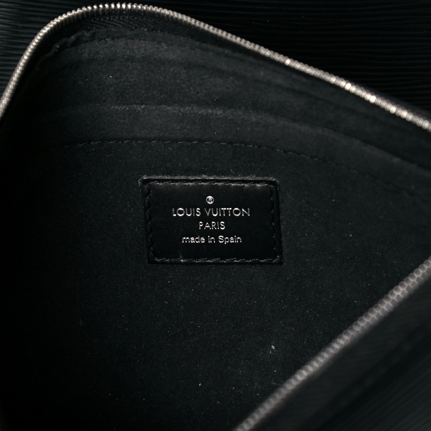 Louis Vuitton Epi Neverfull MM Black 7 of 11