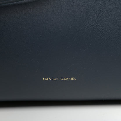 Mansur Gavriel Calfskin Lady Bag Blu 7 of 10