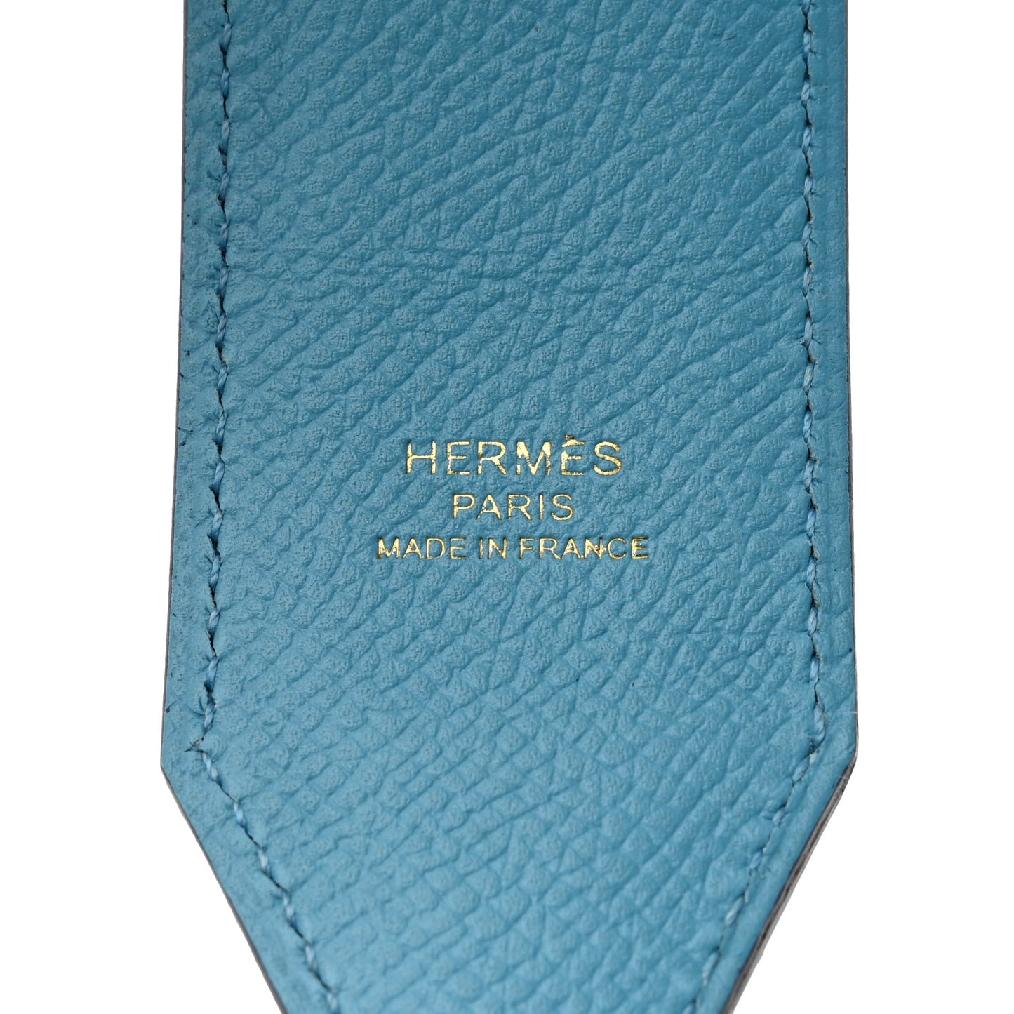 Epsom 40mm Hexagone Tressage Shoulder Strap Bleu De Nord Rouge De Coeur Gold