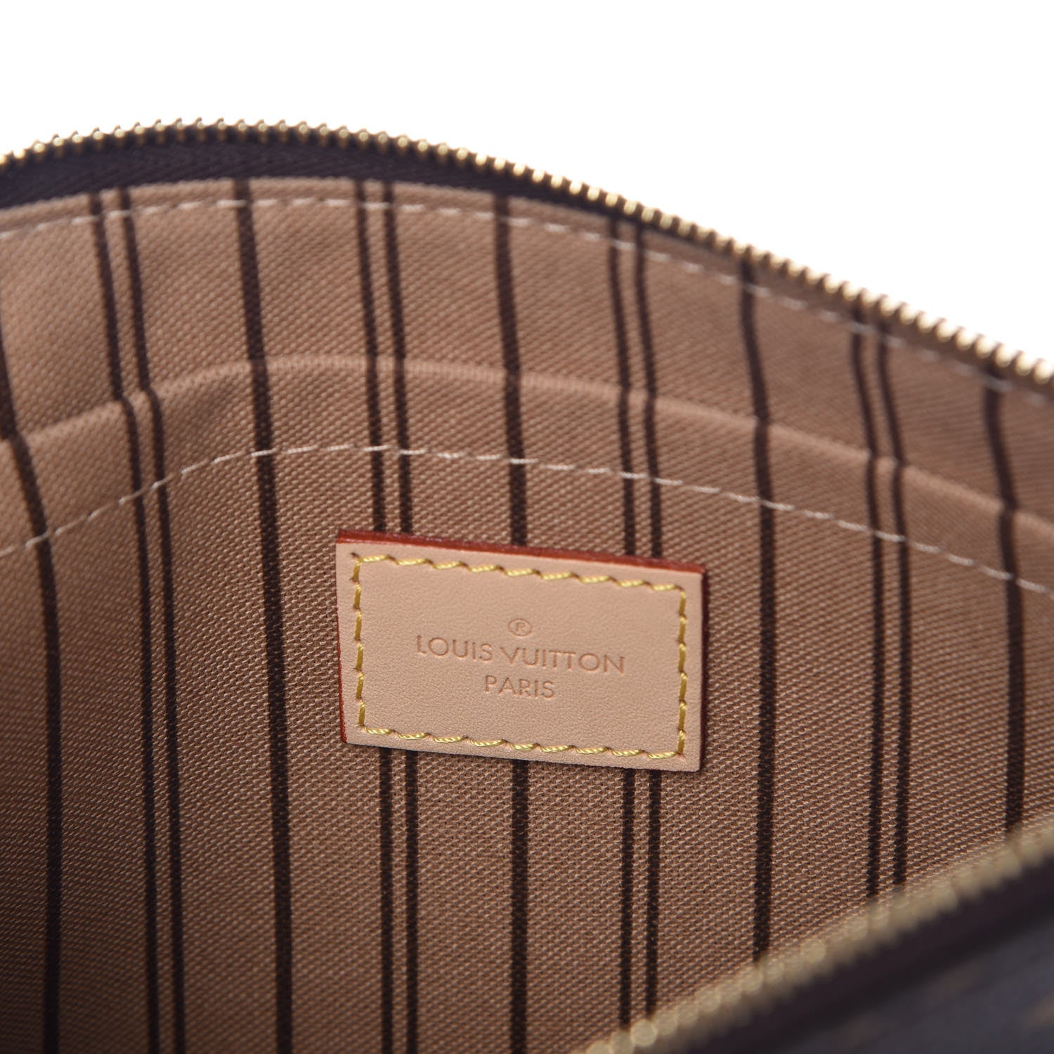 Louis Vuitton Monogram Neverfull MM GM Pochette 6 of 9