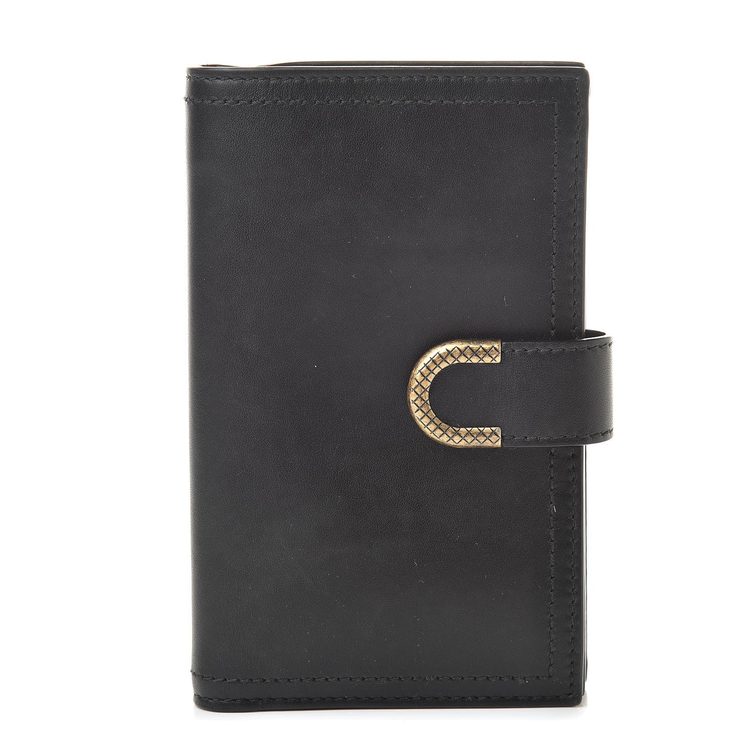 Bottega Veneta Nappa Continental Wallet Black 1 of 9