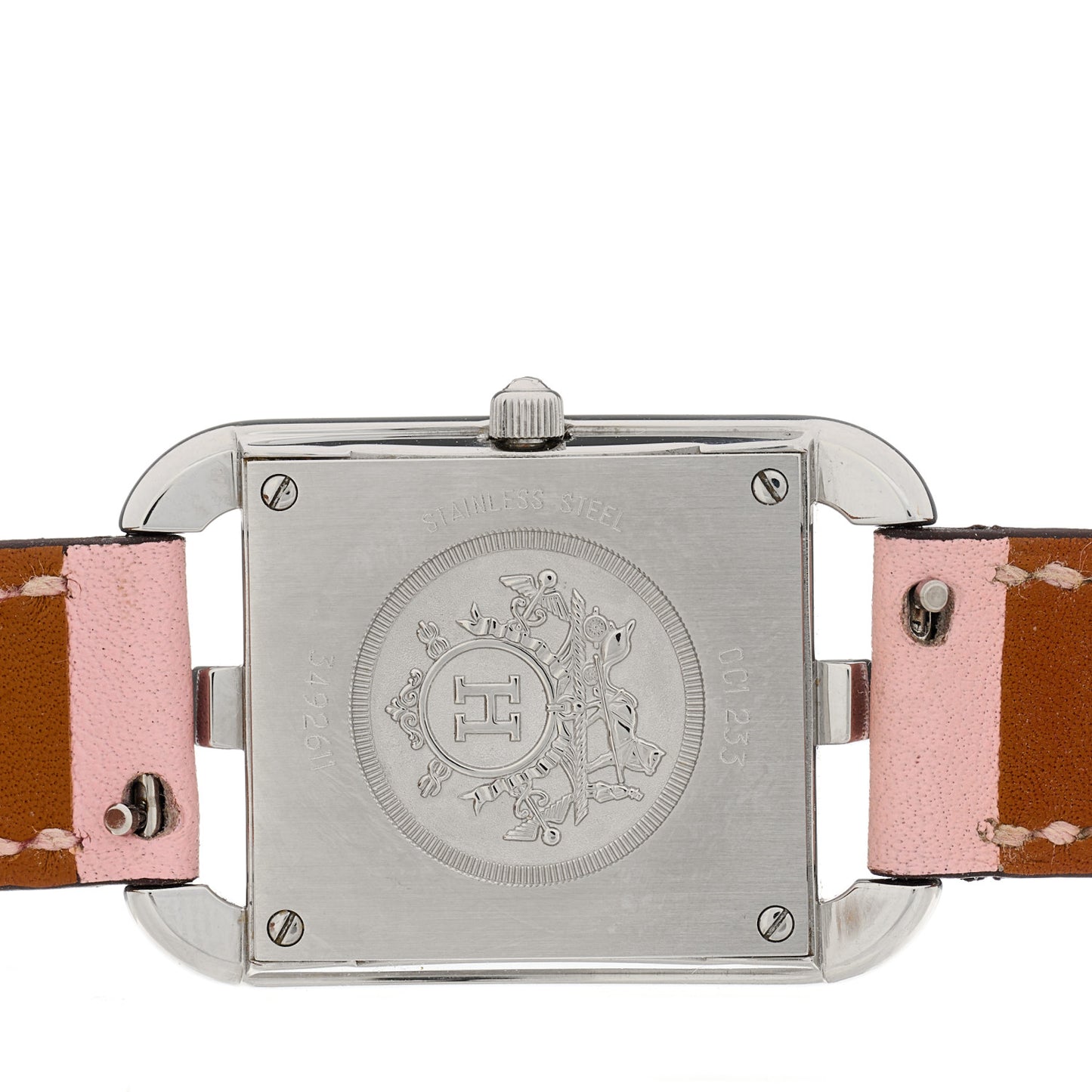 Stainless Steel Swift Diamond Pink Sapphire Mother of Pearl 23mm Cape Cod Quartz Watch Rose Sakura