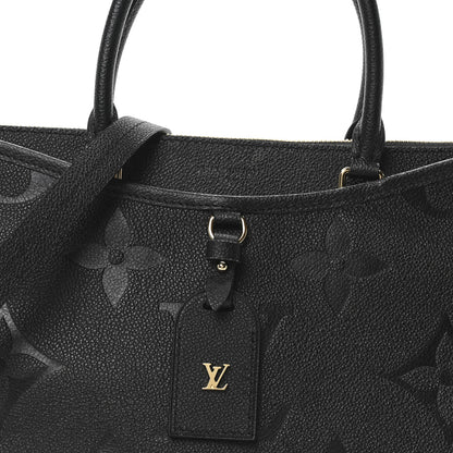 Louis Vuitton Empreinte Monogram Giant Trianon MM Black 7 of 9