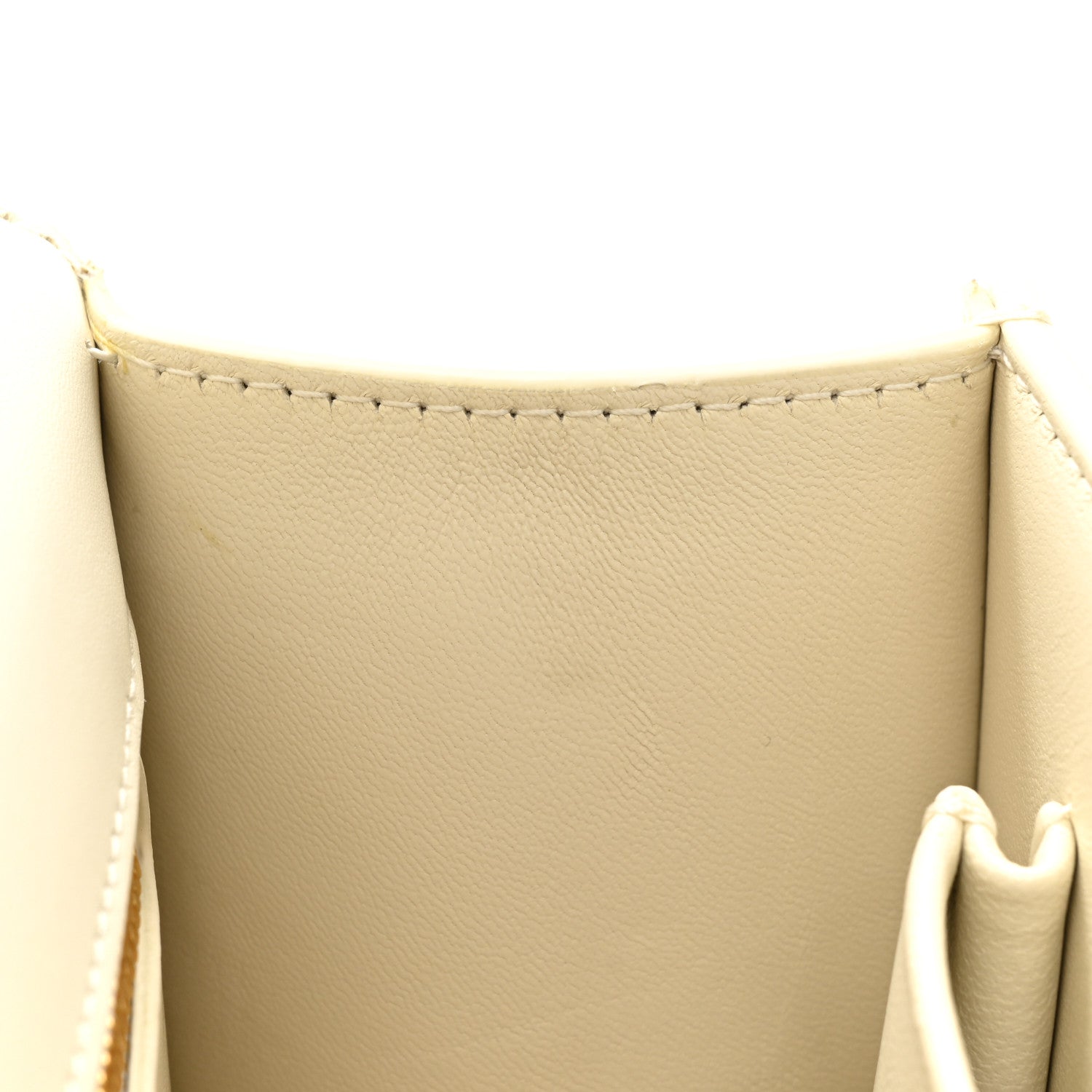 Christian Dior Box Calfskin 30 Montaigne Flap Bag Latte 9 of 16