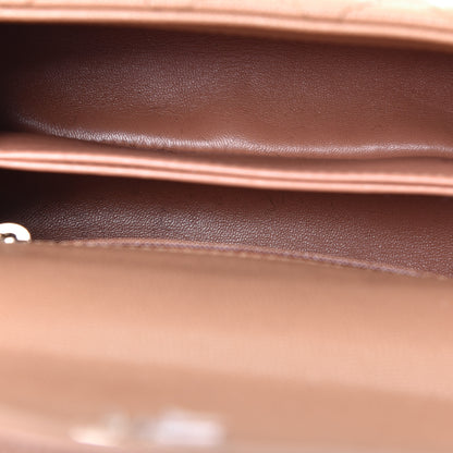 Chanel Caviar Quilted Mini Coco Handle Flap Brown 5 of 9