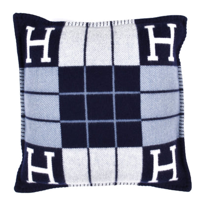 Hermes Wool Cashmere Avalon III Pillow PM Ecru Caban 1 of 4