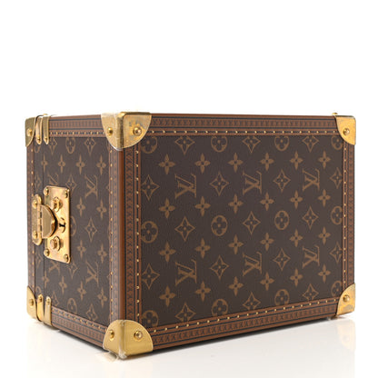 Louis Vuitton Monogram Boite Flacons Beauty Train Trunk Case Rouge Flamme 4 of 15