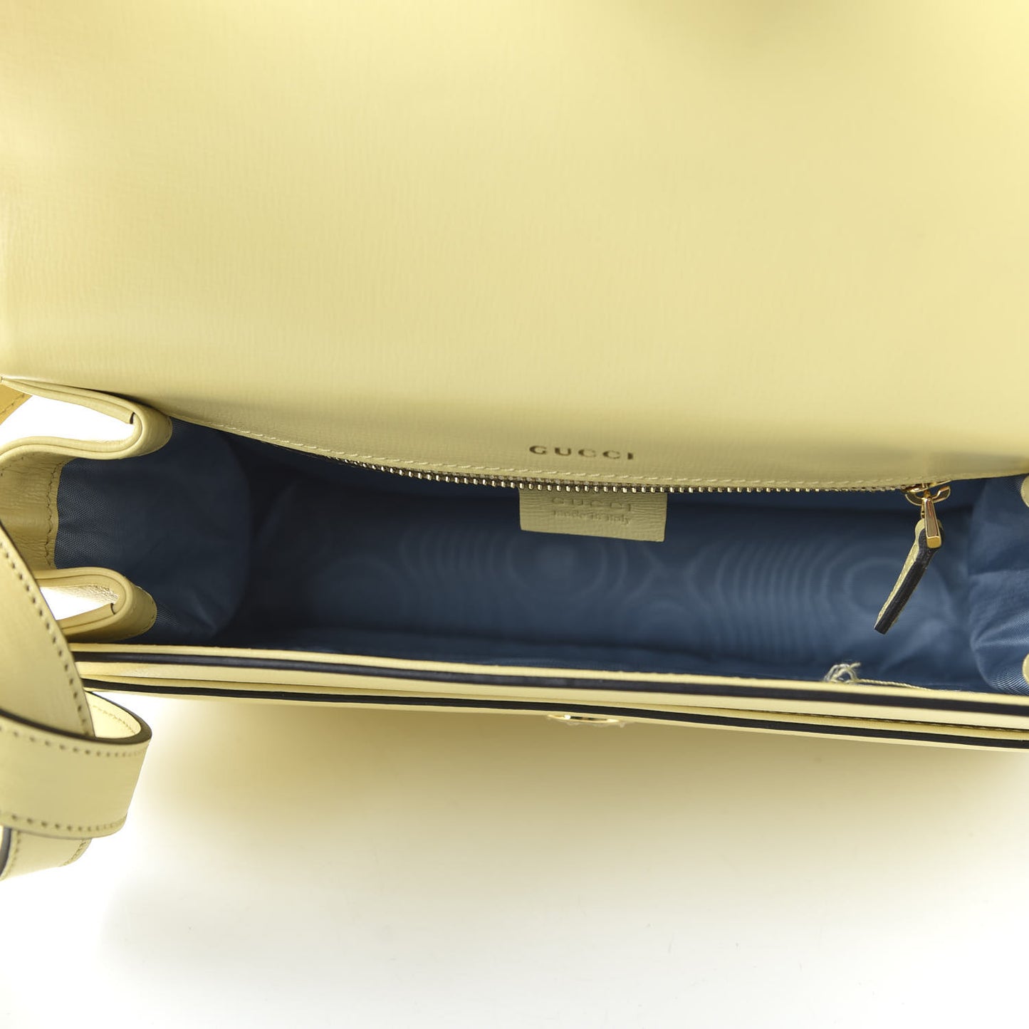 Textured Calfskin Small Torchon GG Ring Shoulder Bag Butter