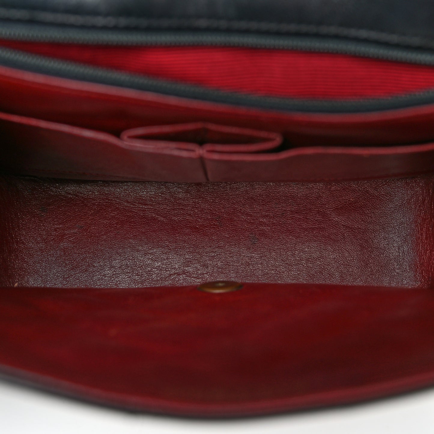 Lambskin Quilted Small Single Flap Black