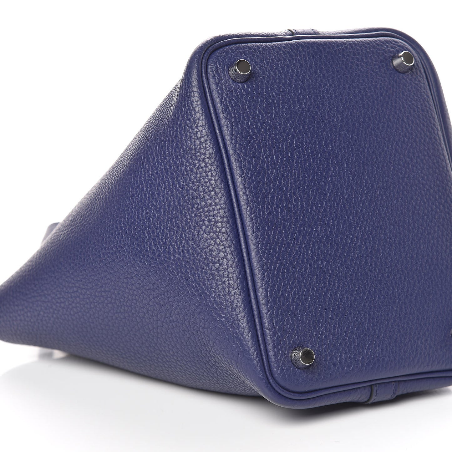 Taurillon Clemence Picotin Lock 18 PM Bleu Encre