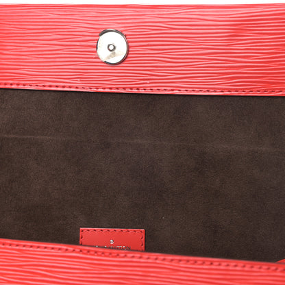 Louis Vuitton Epi Cluny MM Coquelicot 10 of 10