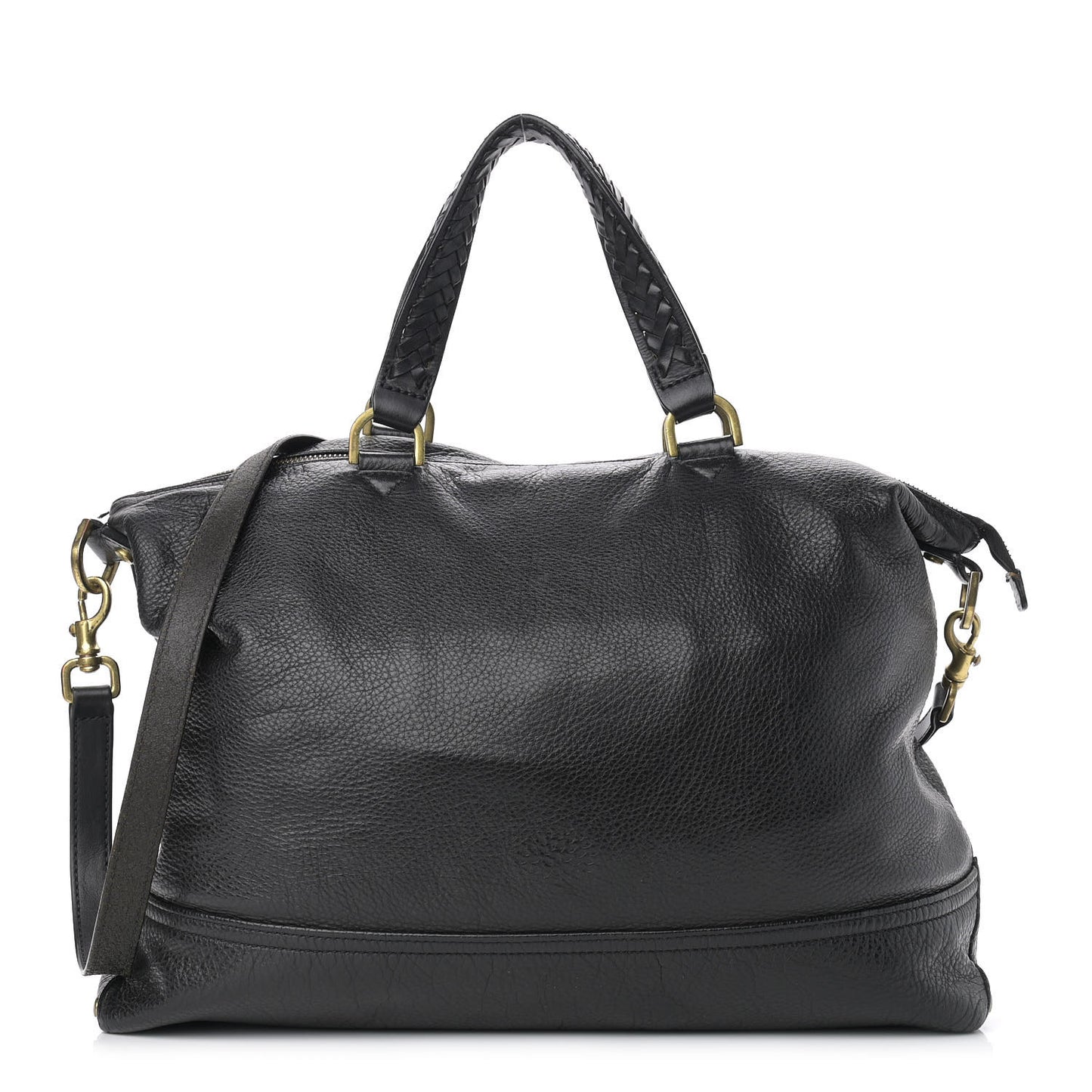 Pebbled Calfskin Effie Tote Black