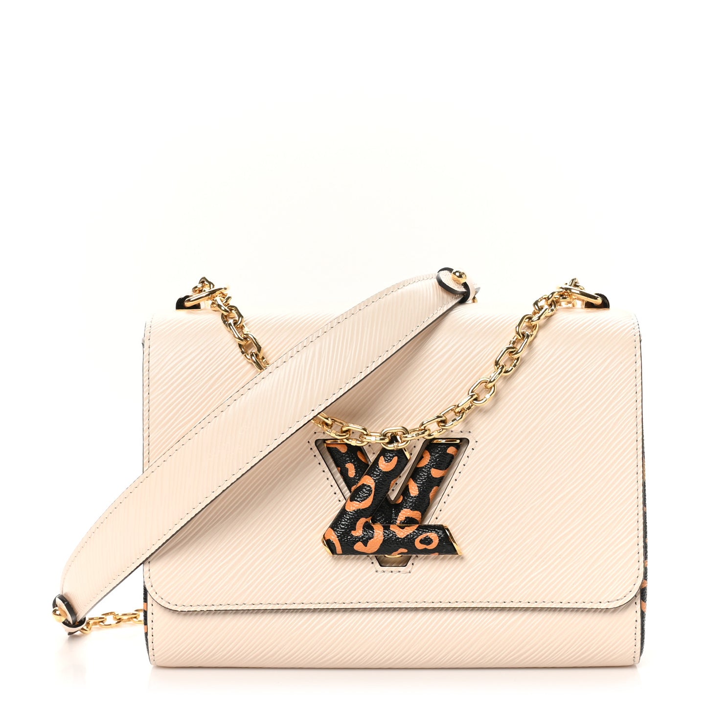 Epi Giant Jungle Twist Shoulder Bag MM Quartz