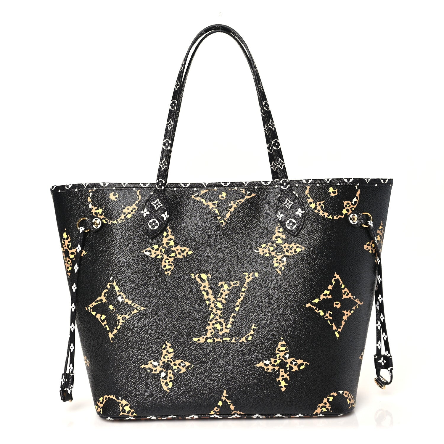 Louis Vuitton Monogram Giant Jungle Neverfull MM Black 1 of 10