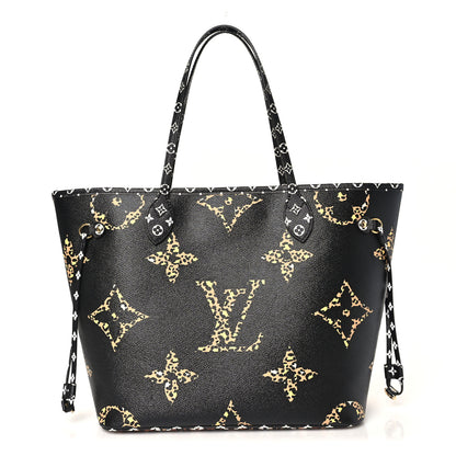 Louis Vuitton Monogram Giant Jungle Neverfull MM Black 1 of 10