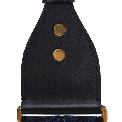 Christian Dior Canvas Embroidered Studded KaleiDiorscopic Adjustable Shoulder Strap Blue 6 of 7