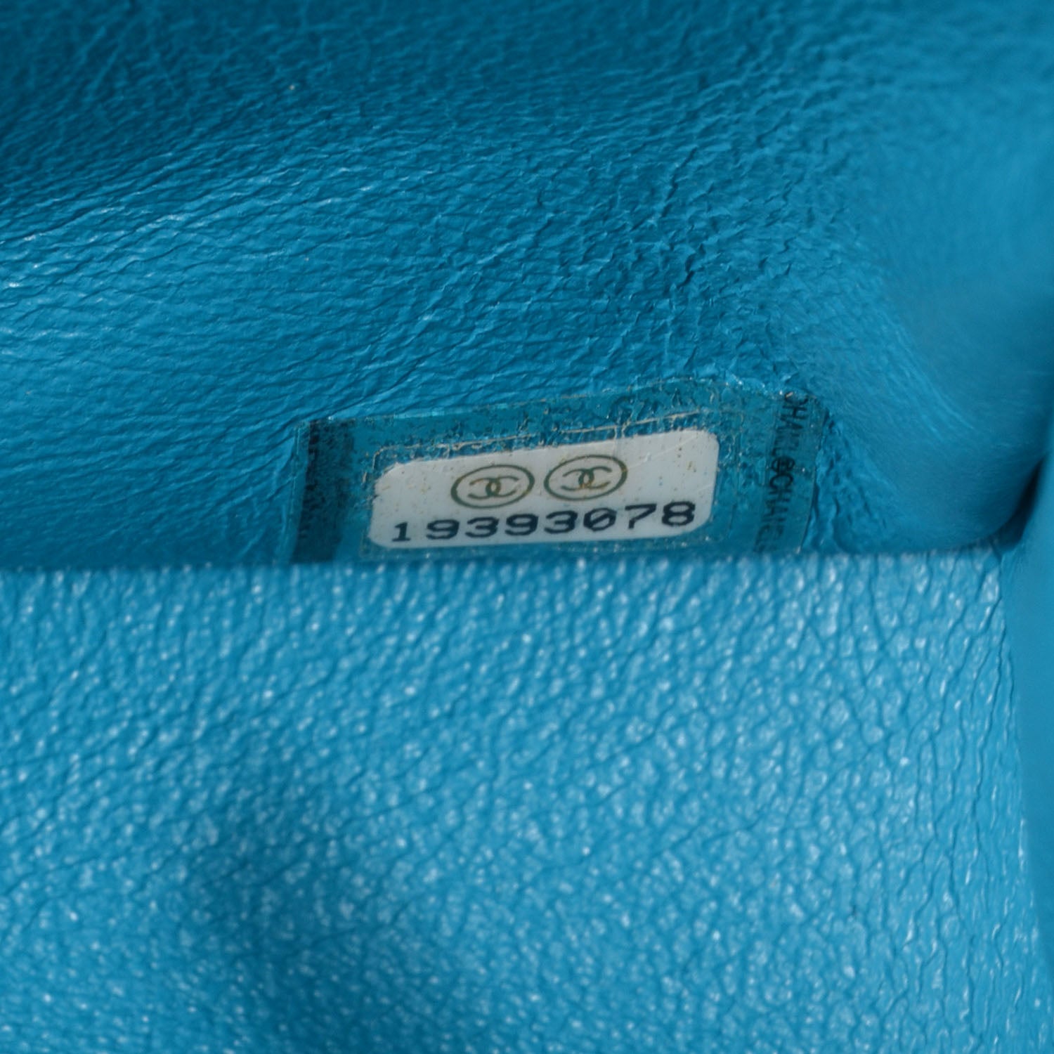 Chanel Patent Quilted Mini Flap Blue 8 of 9
