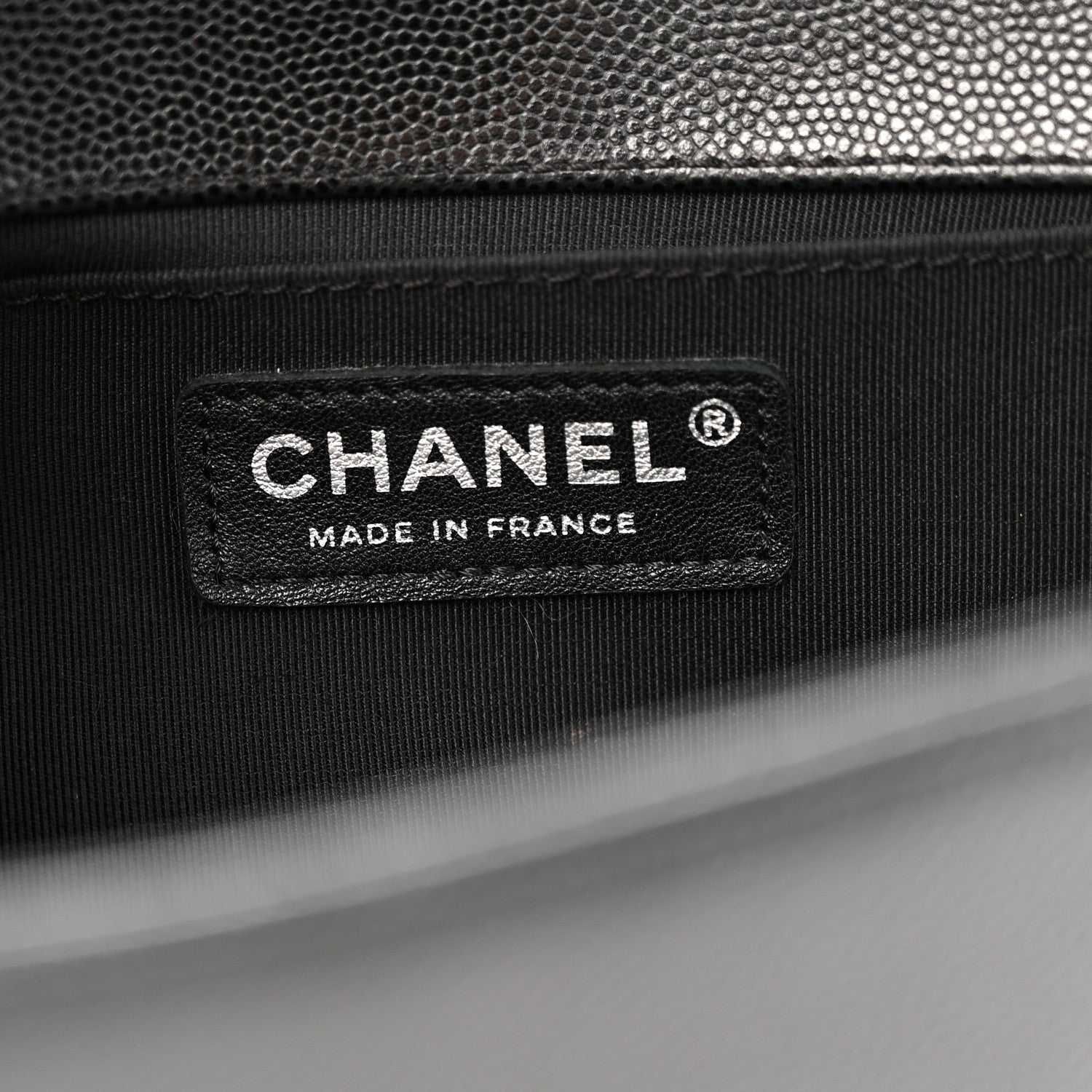 Chanel Caviar Quilted Medium Boy Flap Black 6 of 14