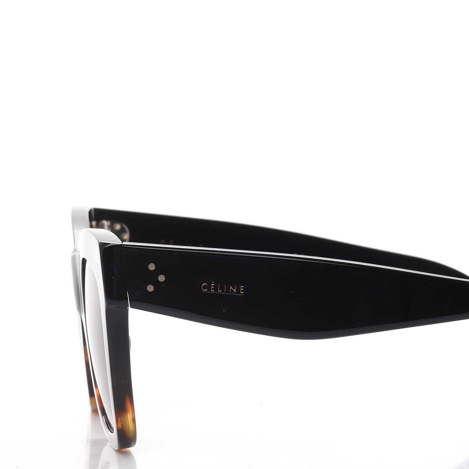 Celine Acetate Catherine Sunglasses CL41089/S Burgundy Havana 5 of 9