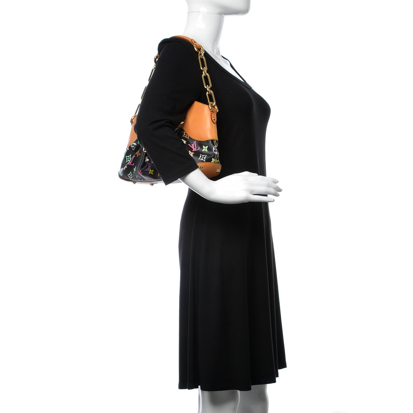 Monogram Multicolor Judy PM Black