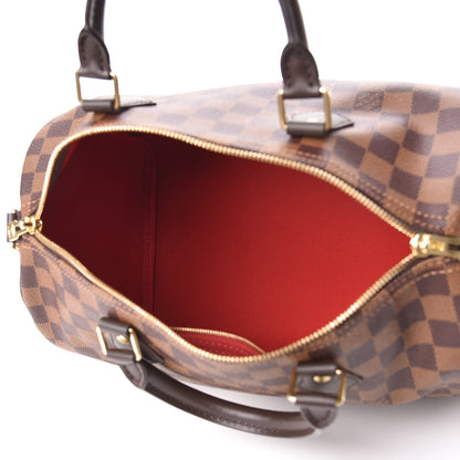Louis Vuitton Damier Ebene Speedy Bandouliere 30 5 of 12