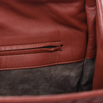 Bottega Veneta Nappa Intrecciato Parachute Bag Brique 9 of 9