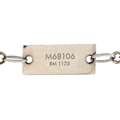 Louis Vuitton Metal Safari Charms Necklace Silver Gold 8 of 8