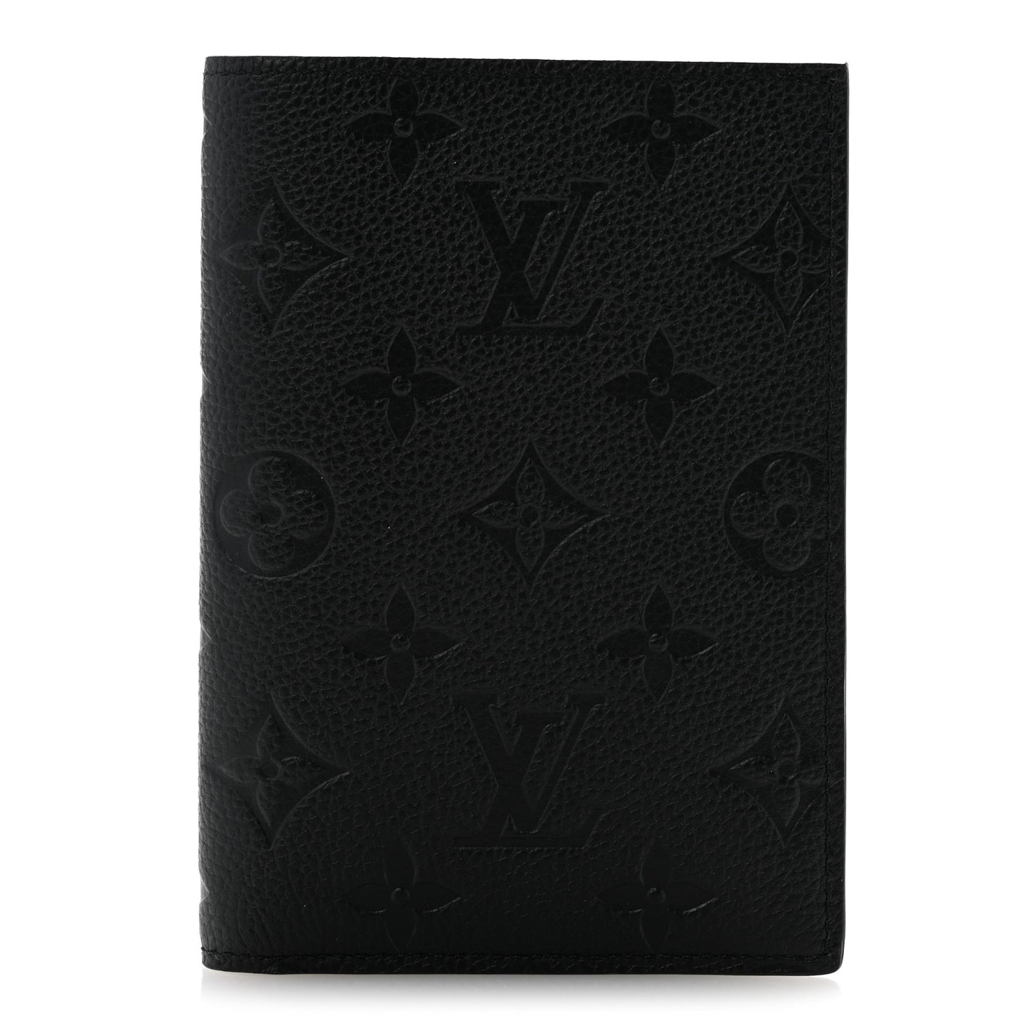 Empreinte Monogram Passport Cover Black