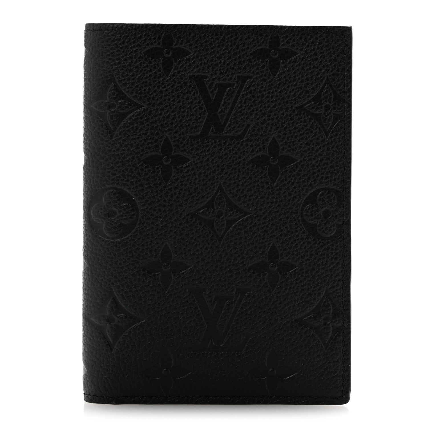 Louis Vuitton Empreinte Monogram Passport Cover Black 1 of 7